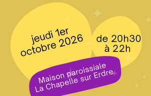 Soirée d&rsquo;accueil 2026